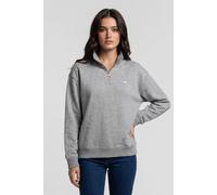 Levi's Everyday 1/4 Zip Mid Heather Grey Talla: S | Manga Larga Outlet | Mujer | Gris
