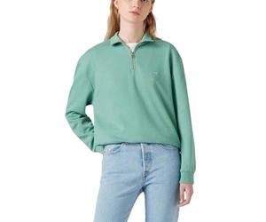 Levi's Everyday 1/4 Zip, Sweatshirt para Mujer, Beryl Green, XS