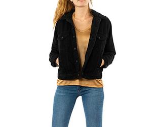 Levi's Ex-boyfriend Sherpa Trucker, Sherpa para Mujer, Forever Black, S