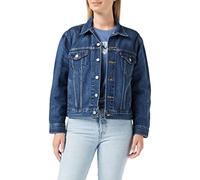 Levi's Ex-boyfriend Trucker, Sherpa para Mujer, EX Boyfriend Z2093 Indigo Worn In - Camión, M