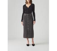 Levi's Falda vaquera Button Midi™. Negro 34-36 (25)