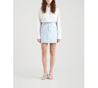 Levi's Falda vaquera de tiro alto lavado claro. Azul claro 38 (28)