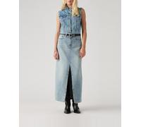 Levi's Falda vaquera larga Ankle Column™. Azul claro 36-38/27