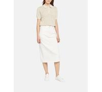 Levi's Falda vaquera midi slim. Blanco 38-40/29