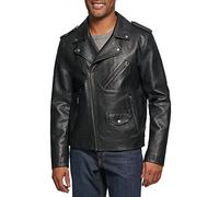 Levi's Faux Leather Motorcycle Jacket Chaqueta de Piel sintética, Negro, XL para Hombre