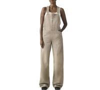 Levi's - FL Baggy Overall - Jumpsuits & Playsuits - Mujer - Beige - M -