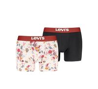Levi's Flower All Over Print Bodywear, Red Combo, XL (Pack de 2) Hombres