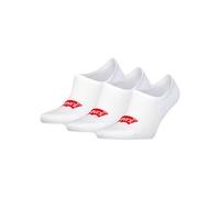 Levi's Footie, Blanco (White), 43-46 (Pack de 3) Unisex Adulto