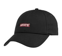 LEVIS FOOTWEAR AND ACCESSORIES Cap-Baby Tab Logo TOCAJE, Regular Black, UN Unisexo