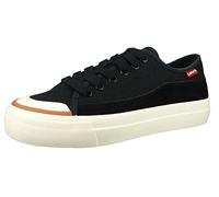 Levis Footwear and Accessories Femme Square Low S Sneakers, Black Normal, 41 EU