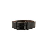LEVIS FOOTWEAR AND ACCESSORIES Reversible Core Metal Belt cinturón, Black, 85 Unisex Adulto