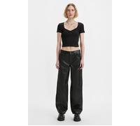 Levi's Fx Leather Pant Black Talla: W23L30 | Pantalones de Cuero Outlet | Mujer | Negro