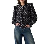 Levi's Gianna LS Blouse Blusas, Yulia Floral V4 Dark, L Mujeres