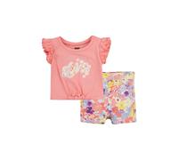 Levi's Girls 2pc Tee And Woven Short Set Floral Blooms Talla: 36M | Pantalones Outlet | kids