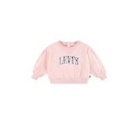 Levi's Girls Pleated Sleeve Crew Neck English Rose Talla: 12M | Chalecos Outlet | kids | Rosa