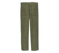 Levi's Girls Ribcage Utility Straight Pants Loden Green Talla: 12Y | Pantalones Outlet | kids | Verde