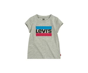 Levi's Girls Sportswear Logo Tee Gray Heather Talla: 4Y | Camisas Outlet | kids | Gris
