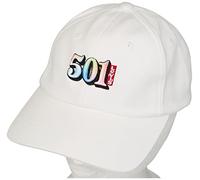 Levi's Gorra 501 para Mujer Capa, Crema, Talla única