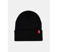 Levi's Gorro Slouchy Red Beanie. Negro
