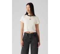 Levi's Gr Essential Sporty Tee Mini Flag Egret Talla: M | Camisetas de Seda Outlet | Mujer