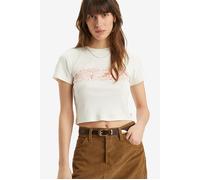 Levi's Gr T-shirt Ecru Talla: L | Camisetas de Seda Outlet | Mujer | Marrón
