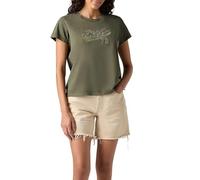 Levi's Graphic Boxy tee Camiseta, Verde (0040), M Mujeres