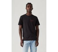 Levi's Graphic Crewneck T-shirt Black Talla: S | Camisetas con Decoración Impresa Outlet | Hombre | Negro