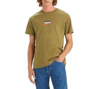 Levi's Graphic Crewneck Tee Camiseta, Mini Sportswear Martini Olive, XL para Hombre