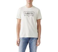 Levi's Graphic Crewneck tee Camiseta, Rope Batwing VW Egret, M para Hombre