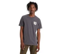 Levi's Graphic Crewneck tee Camiseta, Space Cowboy VW Andesite Ash, S para Hombre