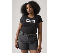 Levi's Graphic Essential Sporty Ringer Tee Black Talla: S | Camisetas de Seda Outlet | Mujer | Negro