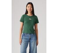 Levi's Graphic Rickie T Box Tab Jungle Green Talla: S | Camisetas de Seda Outlet | Mujer | Cian