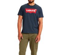 LEVI'S ® Camiseta 'Graphic Set In Neck' navy / rojo / blanco, Talla S