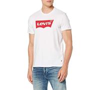 Levi's Graphic Set-in Neck T-Shirt, White, L Hombre