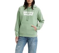 Levi's Graphic Standard, Sudadera Mujer, Batwing Granite Green, XXS