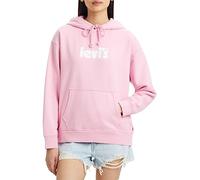 Levi's Graphic Standard, Sudadera Mujer, Poster Logo Prism Pink, XXS