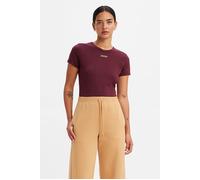 Levi's Graphic T-shirt Red Talla: XS | Camisetas de Seda Outlet | Mujer | Rojo