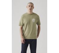 Levi's Hombre Camiseta Graphic Vintage de algodón con Estampado, Verde (Concert tee Deep LIC), XL