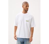 Levi's Half Sleeve Gr Pckt T-001MH L Blanco