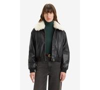 Levi's Harper Heritage Faux Leather Jacket In Black Talla: S | Chaquetas de Cuero Outlet | Mujer | Negro
