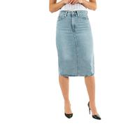 Levi'S High Rise Back Slit Skirt Mujer