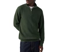 Levi's Hm Quarter Zip Sweater Duffel Bag Heathe
