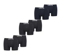 Levis Hombre Bóxer Hombre Solid Básico Rojo Blanco Azul Gris Negro - 6er Paquete