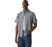 Levi's Hombre Camisa de Manga Corta, Relaxed Fit, Azul (Kesey Plaid Vintage), M