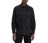 Levi's Hombre Camisa Western de fit estándar Barstow Jet Black Black S