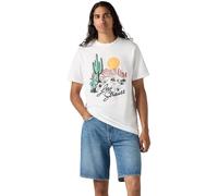 Levi's - Hombre - Camiseta clásica Estampada Heritage Americana Desert Scene White + - White L