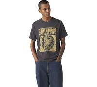 Levi's Hombre Camiseta Graphic Crewneck tee de algodón con Estampado, Negro (Brin Music Insipred), S