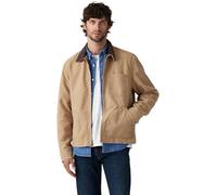 Levi's Hombre Cazadora Worker Mechanics con cuello francés, Relaxed Fit, Beige (Scary Tiger'S Eye), L