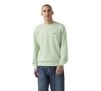 Levi's Hombre Jersey Original Crew con Logotipo, con Cuello Redondo, Verde (Cameo Green), L