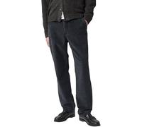 Levi's Hombre Pantalón Chino de algodón, Straight Fit, Negro (Miles Plaid Mtt), W34/L32